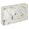 Coffret de Naissance Empreinte & Peluche 28cm Beige
