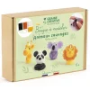 Coffret DIY bougies à modeler Animaux sauvages
