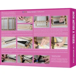 Coffret mon métier à tisser - 39 x 28,3 cm