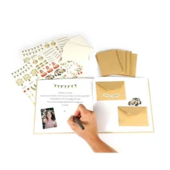 Coffret papeterie livre d'or de mariage