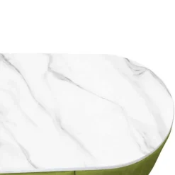 Coiffeuse Design 1 Tiroir Lomape 120cm Kaki