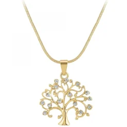 Collier arbre de vie SC Bohème orné de Cristaux scintillants