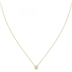 Collier coeur SC Bohème orné de Zirconium