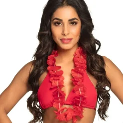 Collier Hawaï Ohana Rouge