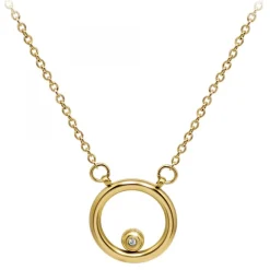 Collier par SC Bohème orné d'un véritable diamant blanc