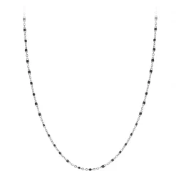 Collier perles noires par SC Bohème