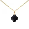 Collier SC Bohème orné d'une obsidienne