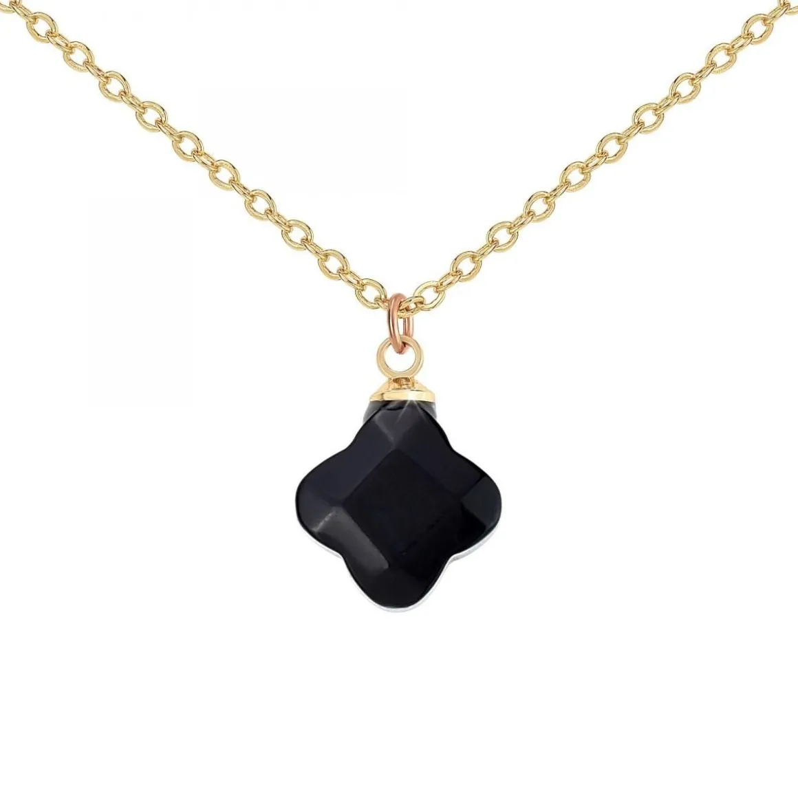 Collier SC Bohème orné d'une obsidienne