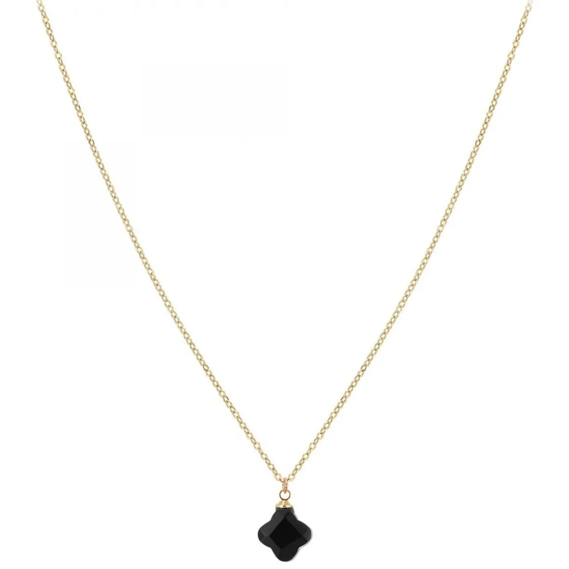 Collier SC Bohème orné d'une obsidienne