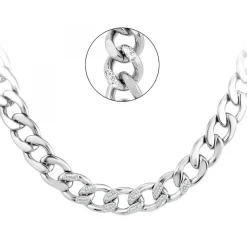 Collier SC Crystal orné de Cristaux scintillants