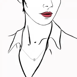 Collier SC Crystal orné de Cristaux scintillants