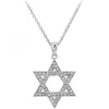 Collier étoile de David par SC Crystal orné de Zirconium