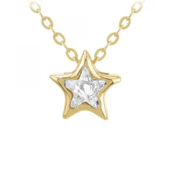 Collier étoile SC Bohème orné de Zirconium