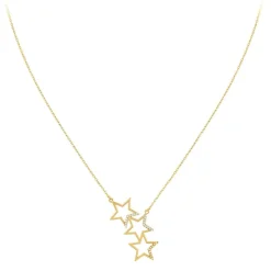 Collier étoiles par SC Bohème orné de Zirconium