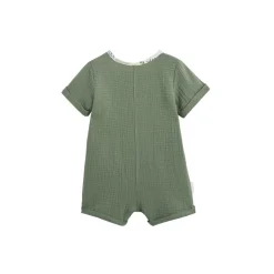 Combishort bébé en gaze de coton Dumbea