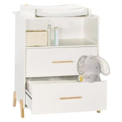 Commode 2 Tiroirs et 1 Niche - JOY NATUREL