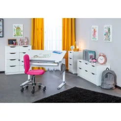 Commode meuble de rangement 3 tiroirs FALONE