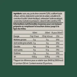 Concentré à soda Mojito sans alcool