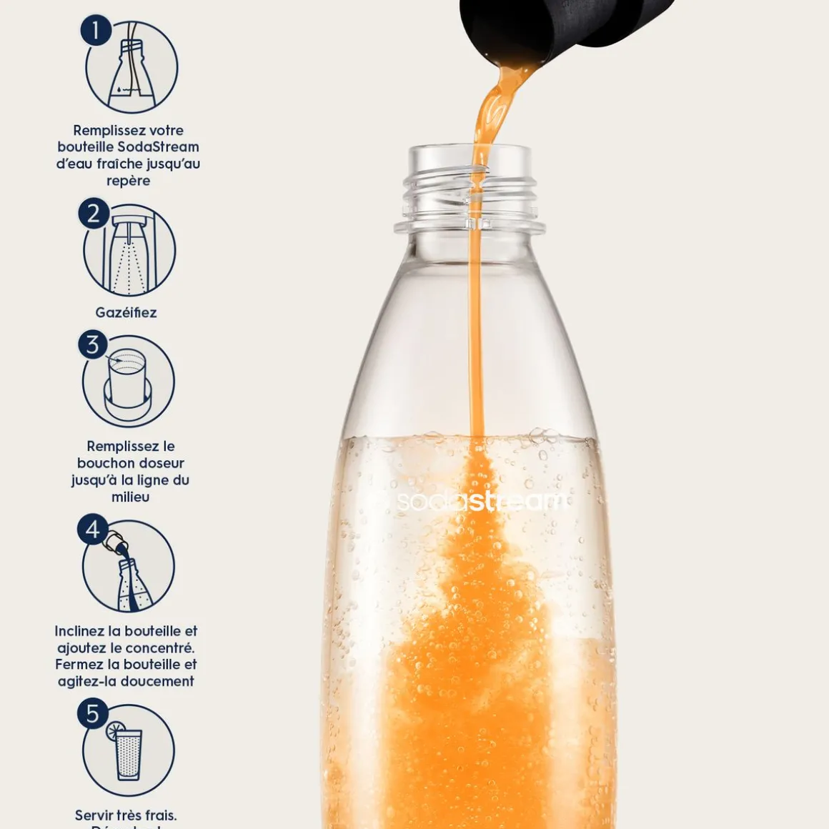 Concentré à soda Orange