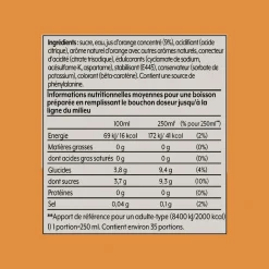 Concentré à soda Orange