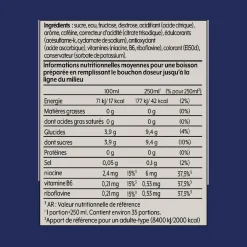 Concentré à soda Xtreme energy