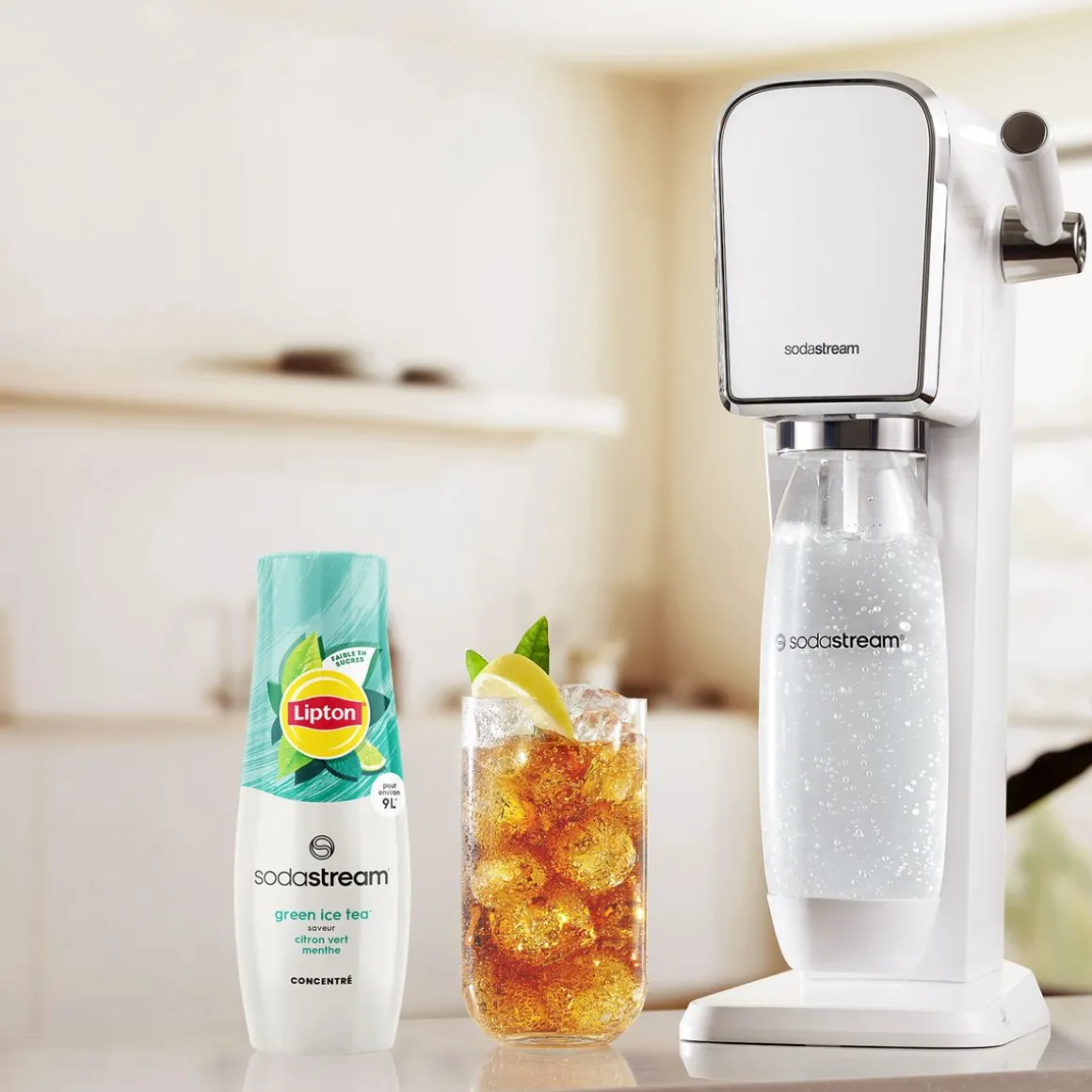 Concentré pour soda Green Ice Tea Menthe