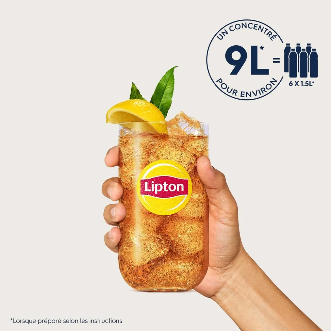 Concentré pour soda Ice Tea Pêche Zéro