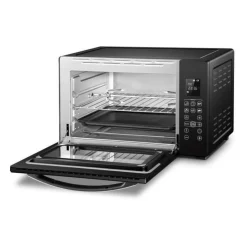 CONTINENTAL EDISON CEMF45DIG - Minifour electrique 45L noir - 2000W - Rotissoire, Convection naturelle