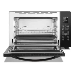 CONTINENTAL EDISON CEMF45DIG - Minifour electrique 45L noir - 2000W - Rotissoire, Convection naturelle