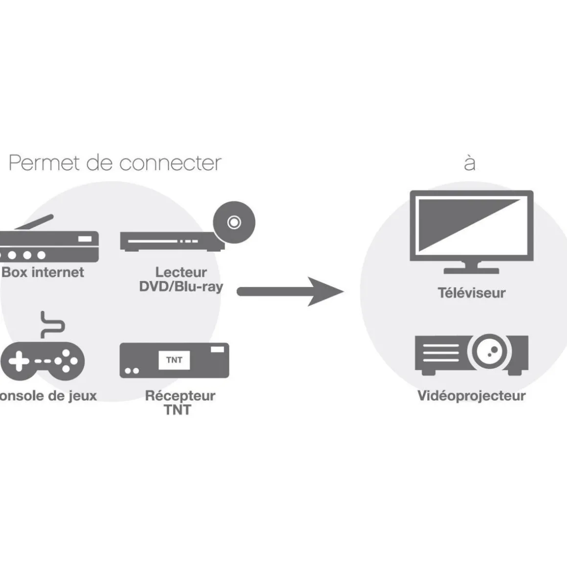 Convertisseur HDMI/péritel Convertisseur HDMI/péritel