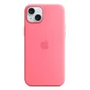 Coque Iphone 15 Plus MagSafe silicone Rose