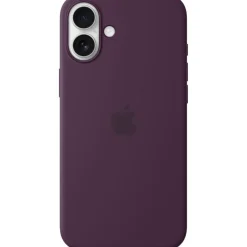 Coque iPhone 16 Plus MagSafe Prune silicone
