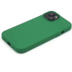 Coque iPhone 15 Plus Magsafe silli. Vert flash