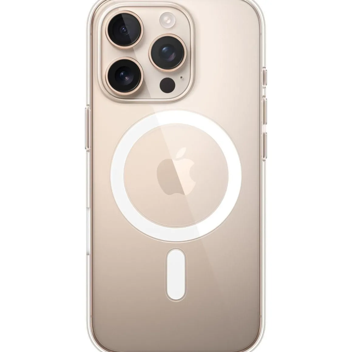 Coque iPhone 16 Pro MagSafe transparente