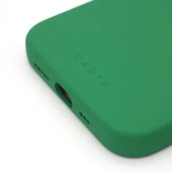 Coque iPhone 15 Pro Magsafe sillic. Vert flash