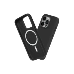 Coque iPhone 15 Pro Max MagSafe SolidSuit noir