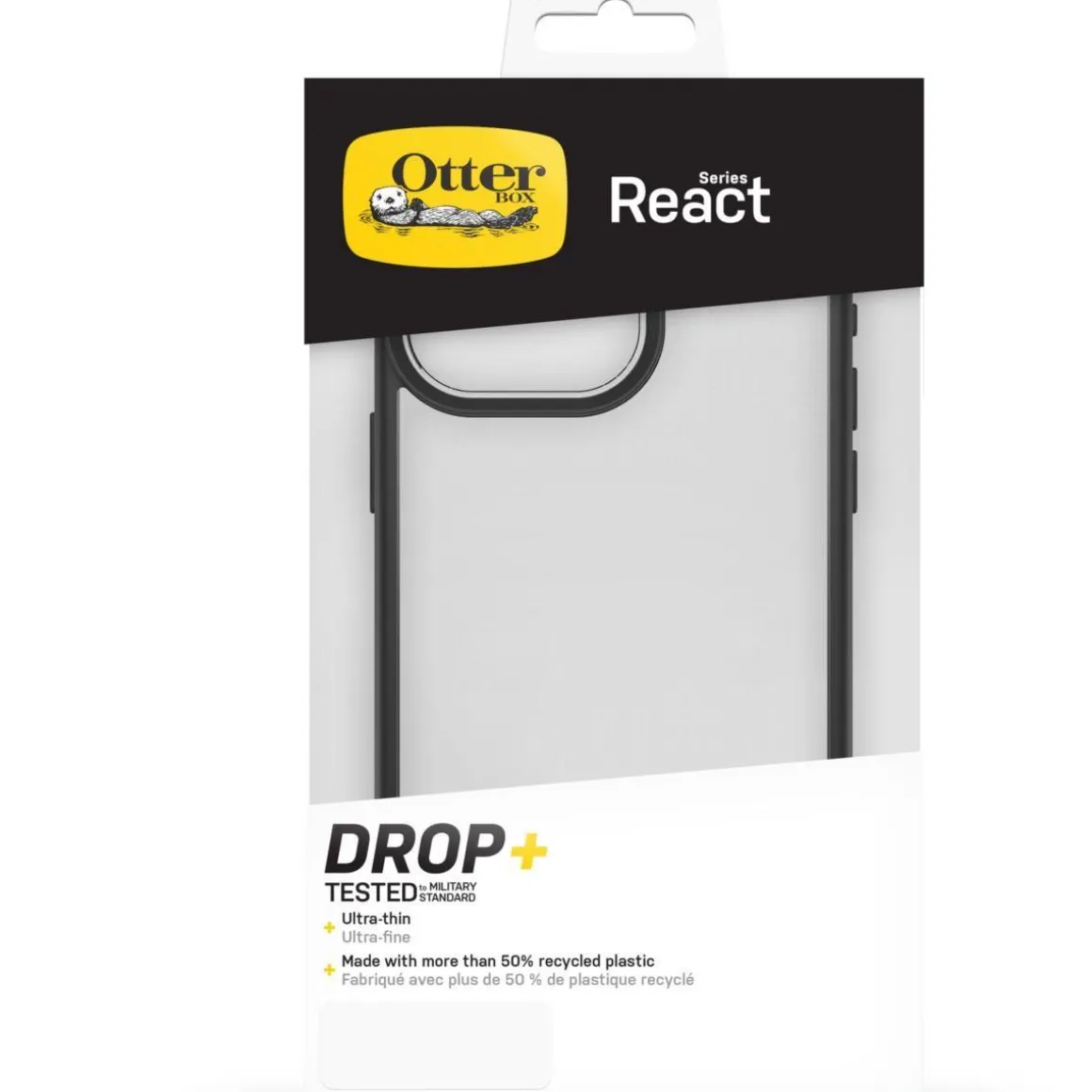 Coque iPhone 15 Pro Max React Black