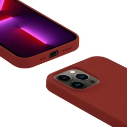 Coque iPhone 13 Pro Max rouge MagSafe