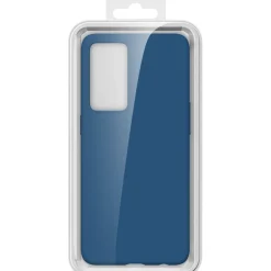 Coque Reno 8 Lite Silicone Bleu