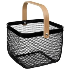 Corbeille à Fruits Avec Anse Mayaj 26cm Noir