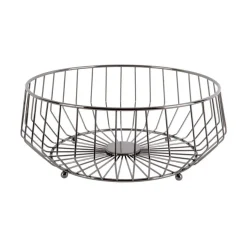 Corbeille à fruits design métal large Kink