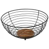 Corbeille à Fruits en Métal Mauro 28cm Noir