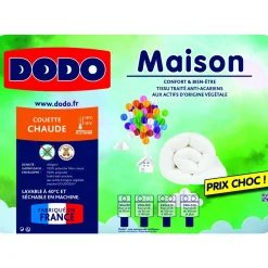 Couette Chaude en polyester 400 g/m² MAISON ANTI-ACARIENS