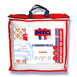 Couette Chaude L'ESSENTIELLE en polyester fibre Volupt'Air 350 g/m²