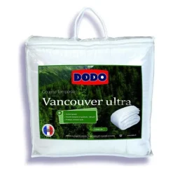Couette chaude Vancouver Ultra - 220 x 240 cm - 300gr/m² - Blanc - DODO