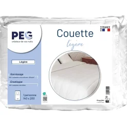 Couette légère en microfibre 250 g/m²