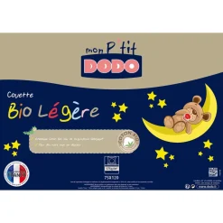 Couette P'tit DODO Bio Légère