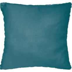Coussin Déco 3D à Motifs Four Geo 45x45cm Bleu