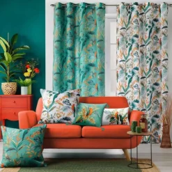 Coussin Déco Imprimé Panis 30x50cm Blanc