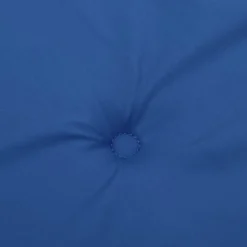 Coussin de banc de jardin bleu royal 120x50x3 cm tissu oxford